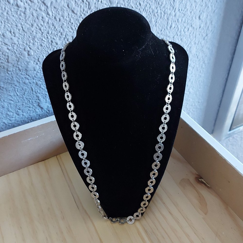 💎 3 /$20 💎 Silver Toned Ring Necklace